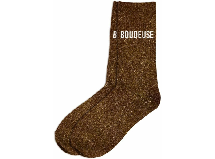 STC, Chaussettes à paillettes - BOUDEUSE