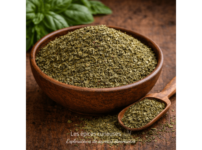 Basilic séché