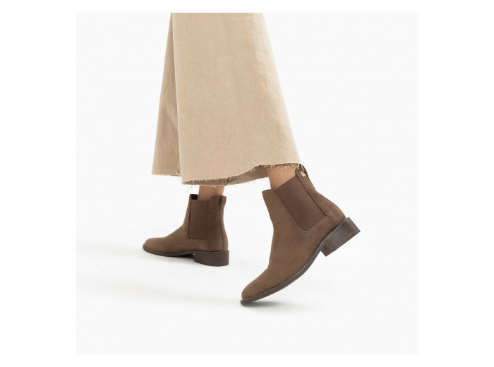 Bottines Chelsea Charlie taupe