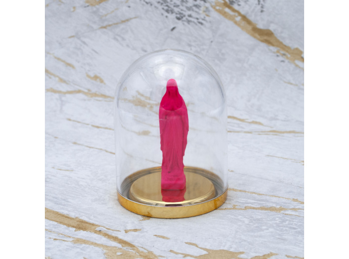 vierge sous cloche 6cm