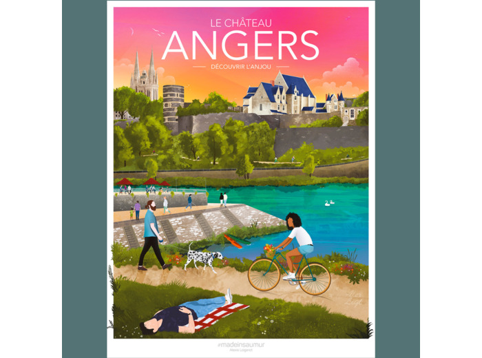 Affiche Château d'Angers