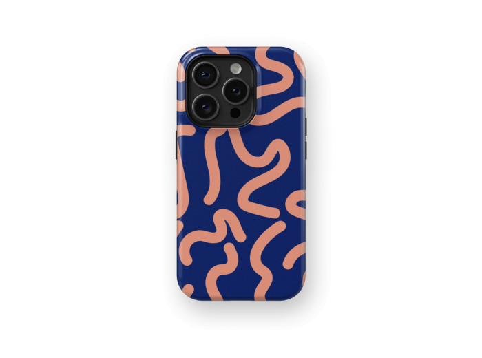 Coral Currents | Coque de téléphone 3D 2en1 Ultra-résistante