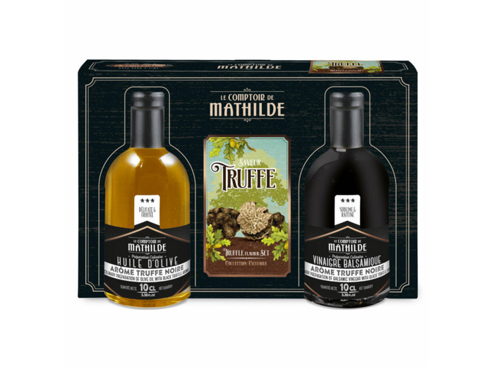 Coffret amateur truffe noire 2x10cl