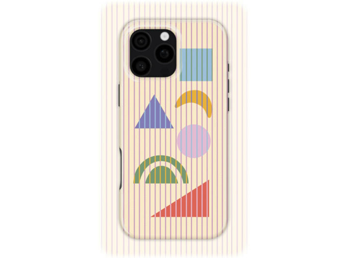 Geometric Collection | - Coque de téléphone 3D 2en1 Ultra-résistante