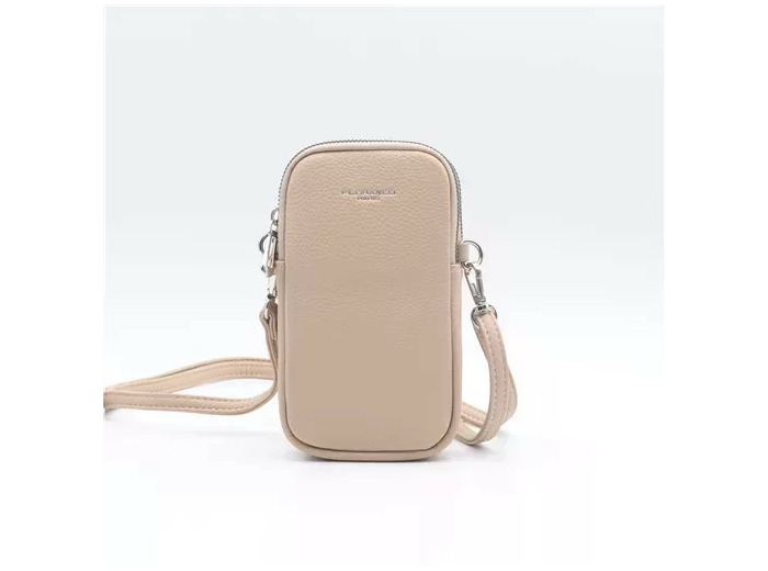 P420- Pochette Téléphone Flora & Co (beige)
