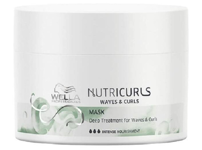 Wella Professionals Nutricurls masque nutritif profond anti-frisottis pour cheveux ondulés et bouclés 150ml