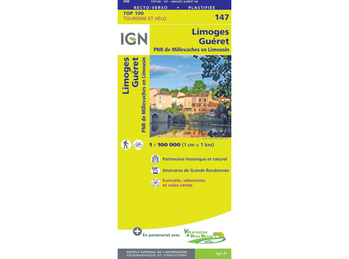 147 - LIMOGES GUERET PNR DE MILLEVACHES EN LIMOUSIN