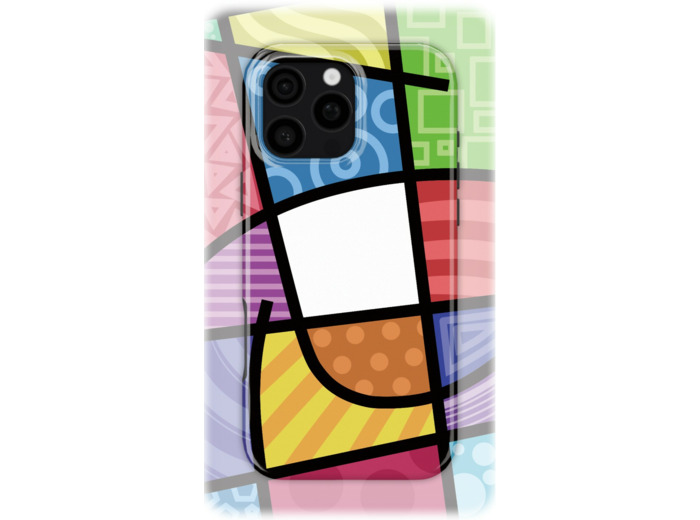 Abstract Box | Coque de téléphone 3D 2en1 Ultra-résistante