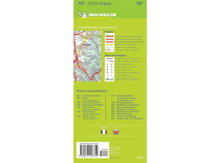CARTE ZOOM LYON ET SES ALENTOURS