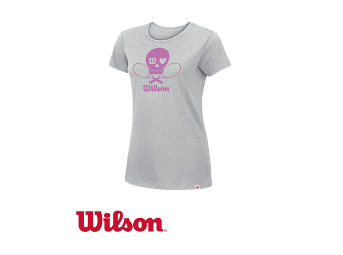 WILSON T-SHIRT FEMME Grey