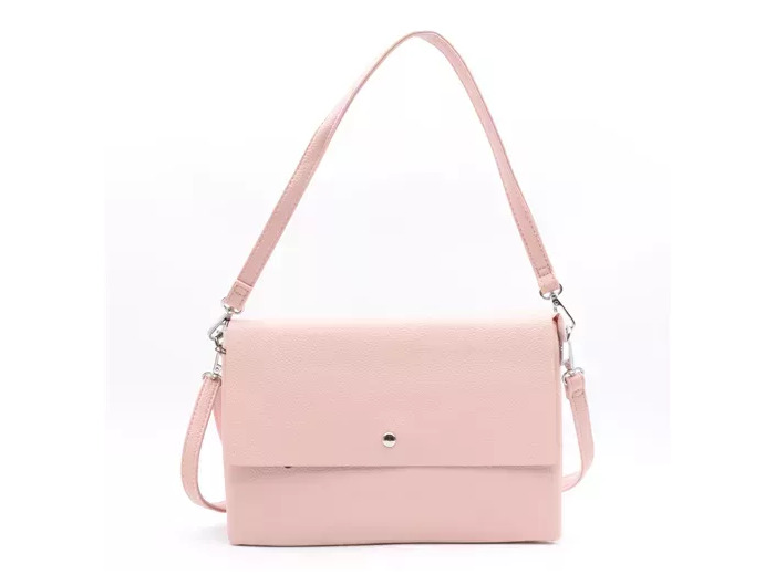 P421- Pochette rabat Flora & Co (rose)