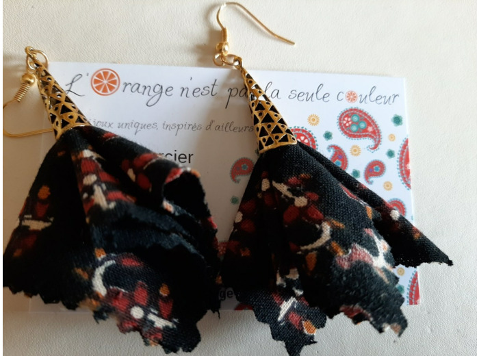 Boucle D'Oreille - Much Much - Noir