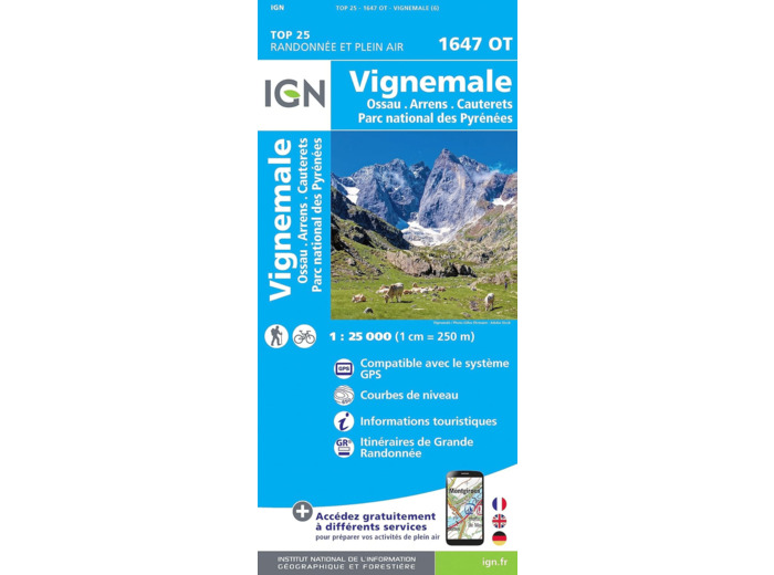 1647OT VIGNEMALE OSSAU ARRENS CAUTERETS PN DES PYRENEES