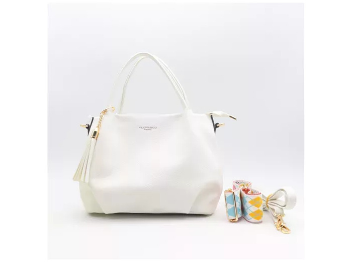 P444- Petit Sac Anses et Bandoulières (blanc)