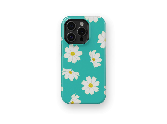 Ocean Petals | Coque de téléphone 3D 2en1 Ultra-résistante