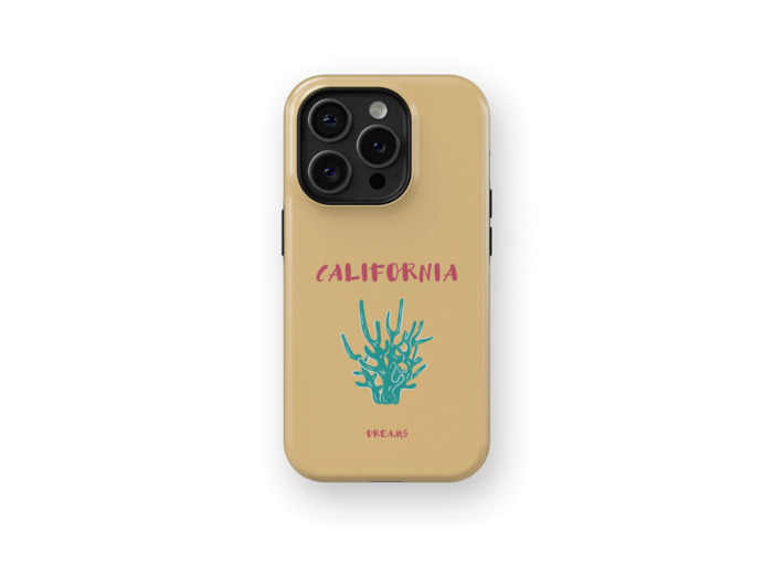 California Case | Coque de téléphone 3D 2en1 Ultra-résistante