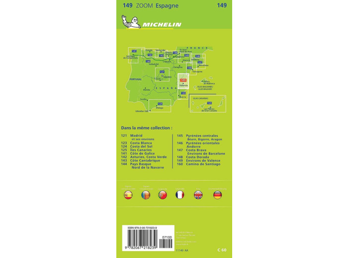 CARTE ZOOM ENVIRONS DE VALENCE