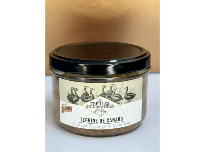 Terrine de canard à l'écorce d'orange et cointreau (90gr-180gr)