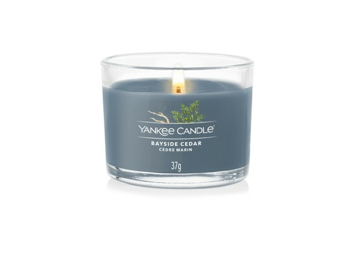VOTIVE EN VERRE - CEDRE MARIN