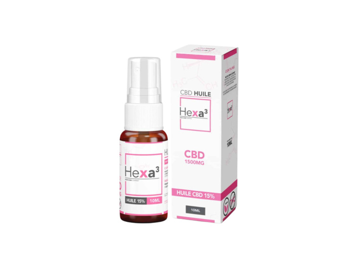 HEXA3 CBD HUILE MCT 15% 10ML SPRAY