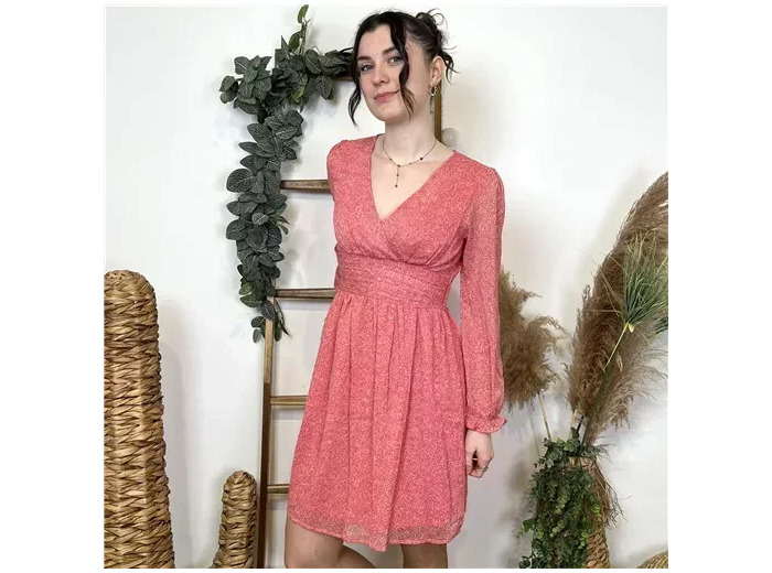 L0649- Robe Z-One (T36-T40) (rose pâle)