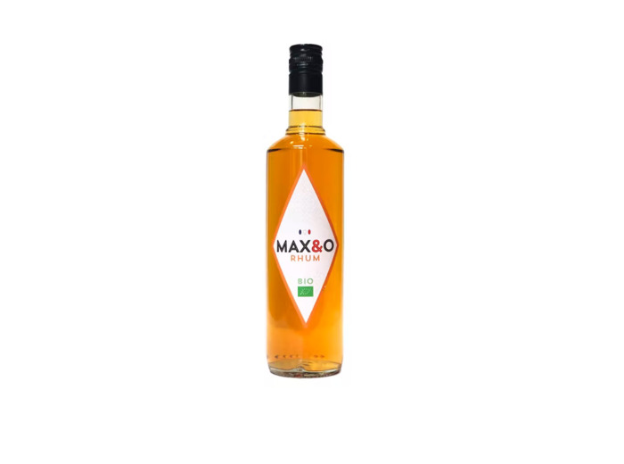 Rhum brun Bio vieilli en fût de Cognac Max&O 70 cl