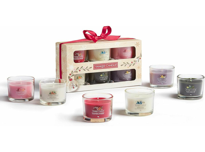Coffret Noël - 6 VOTIVES EN VERRE