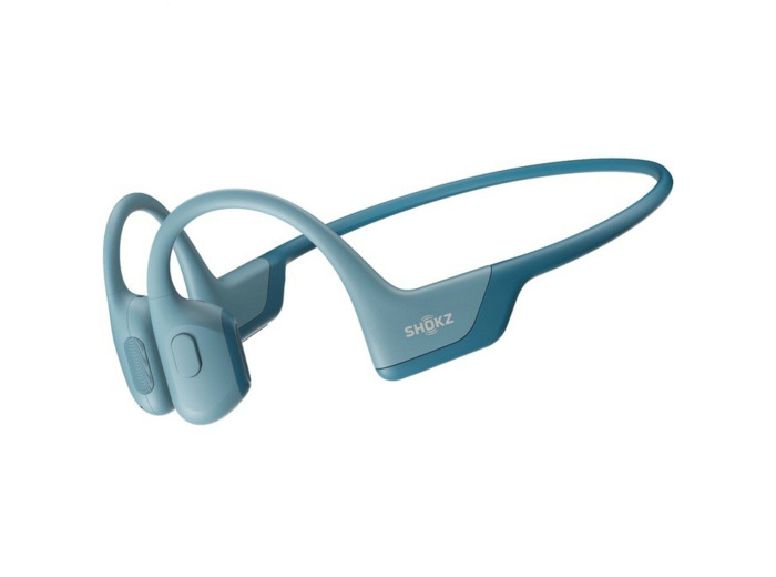 SHOKZ CASQUE BT CONDUCTION OSSEUSE OPEN RUN PRO BLEU