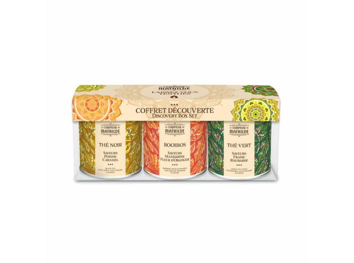 Coffret Thés découverte 3x25g