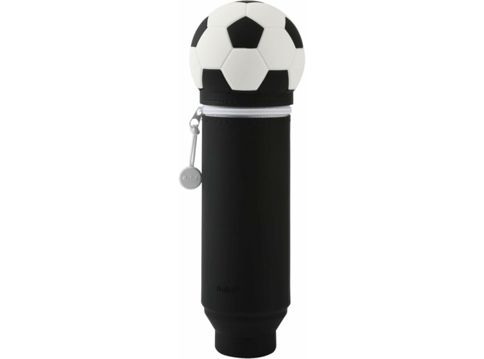 I-TOTAL® - Trousse en Silicone Souple pour l'École, Extensible avec Forme Profilée Football
