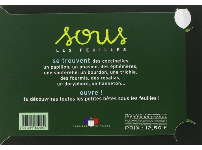 SOUS LES FEUILLES
