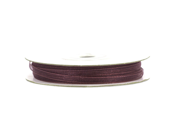 Ruban organza 3mm de large bobine de 50 metres de long Baie