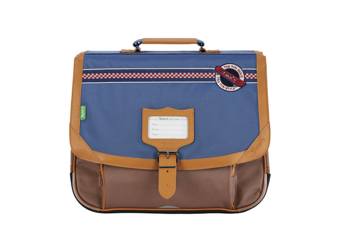 TANN'S - Cartable 38cm Marley bleu