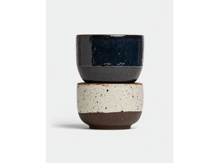 Gaïa - Lot de 2 tasses à Saké