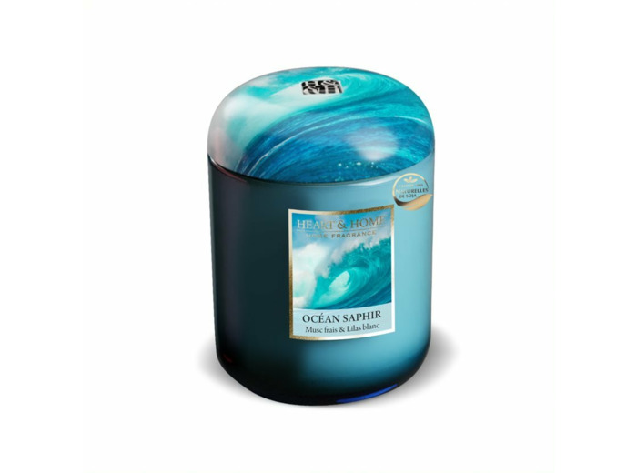 BOUGIE JARRE OCEAN SAPHIR