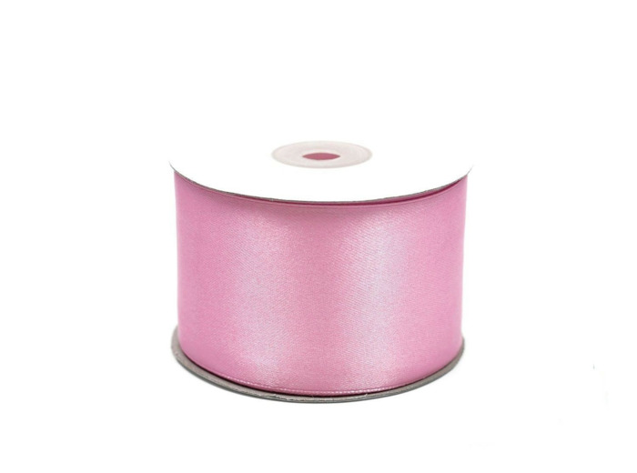 Ruban satin rose 148 largeur 50 mm