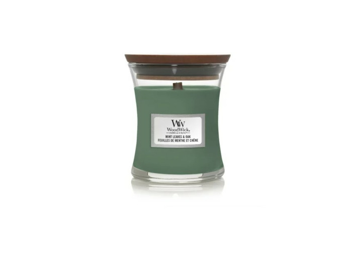 WoodWick Petite jarre Feuilles et chêne