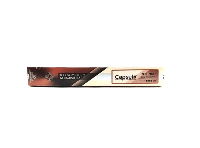 Capsules x 10 aluminium Intenso - Capsulo