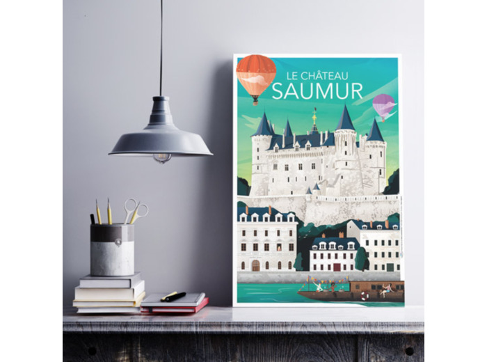 Affiche Château de Saumur