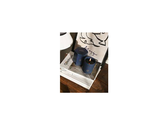 Bougie avec bijou AIR MARIN (Collier Argent)