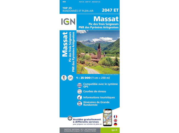 2047ET MASSAT PIC DES 3 SEIGNEURS PNR PYRENEES ARIEGOISES