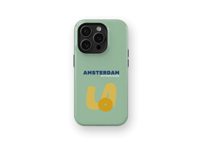 Amsterdam Case | Coque de téléphone 3D 2en1 Ultra-résistante