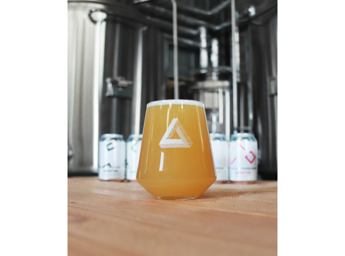 Coffret 6 verres de dégustation avec logo triangle