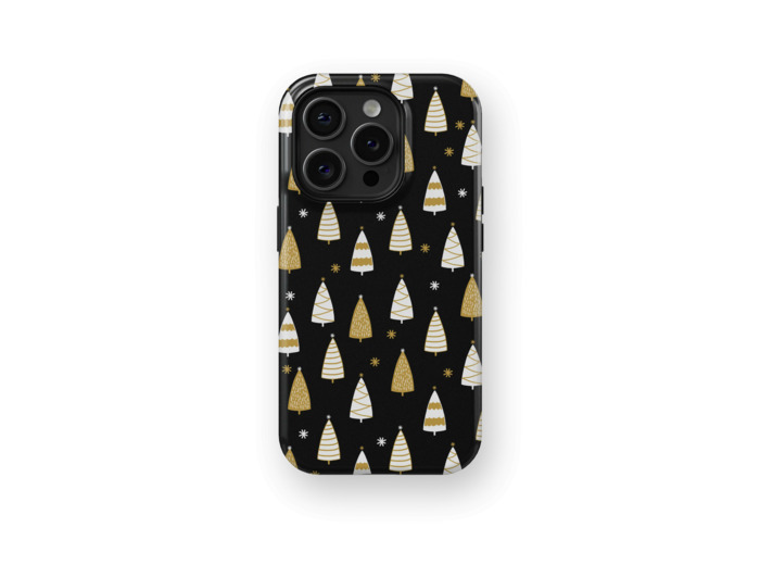Golden Pines | Coque de téléphone 3D 2en1 Ultra-résistante