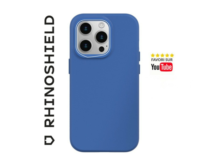 RHINOSHIELD COQUE SOLIDSUIT BLEU COBALT POUR APPLE IPHONE 14 PRO