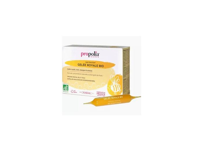 Ampoules de Gelée Royale Bio