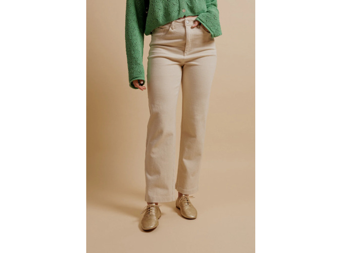 Janine - Pantalon Beige