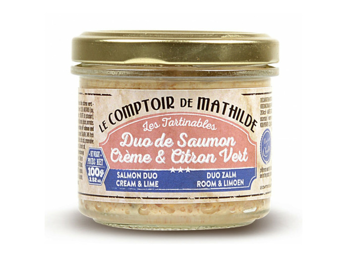 Duo de Saumon Crème et Citron Vert