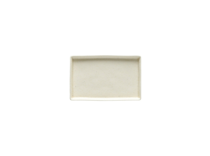 petite assiette de présentation rectangulaire 19 cm