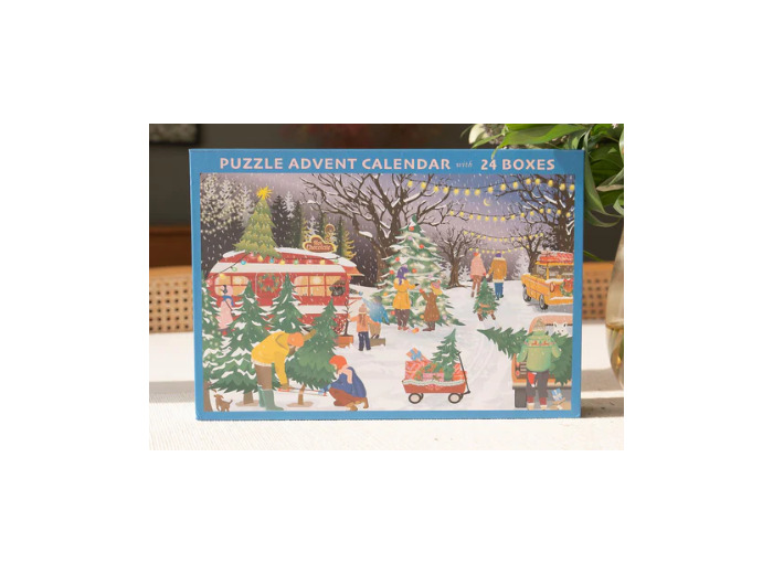 Calendrier de l'avent Puzzle Vissevasse